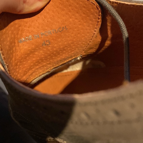 Men’s dress shoes in charcoal grey - Picture 4 of 4